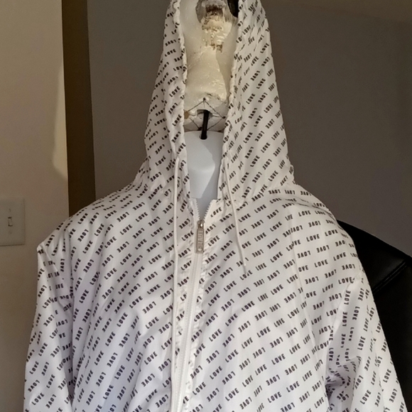 Members Only Other - Love Hooded+( Lightweight lined ) jacket  sz 1X $4